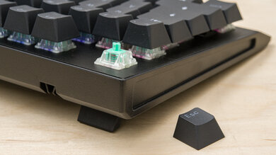 Wooting two HE Build Quality Close Up