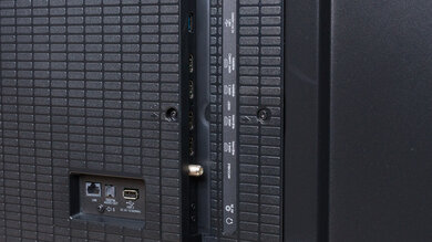 Hisense 98QD5QG Side Inputs Picture