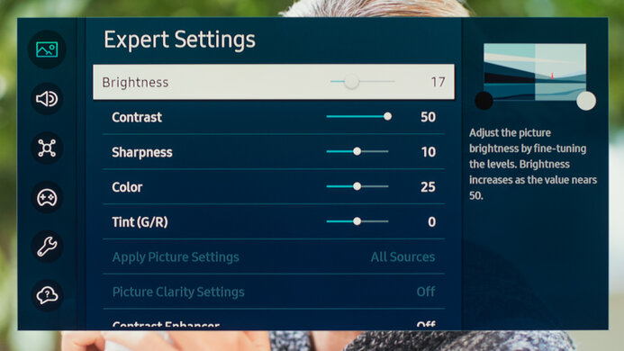 Samsung Smart Monitor M7 S43BM70 OSD Picture