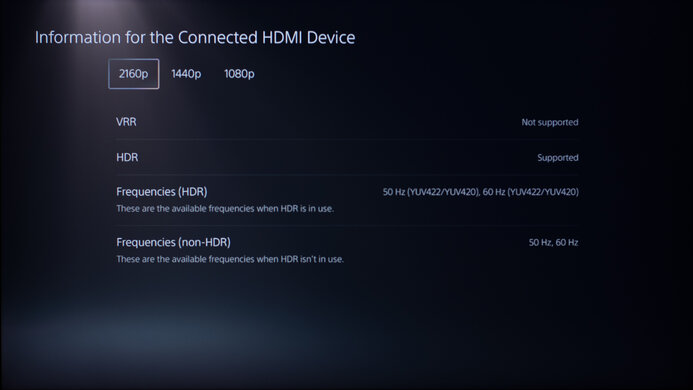 Samsung Odyssey G50D S27DG50 PS5 Compatibility Photo