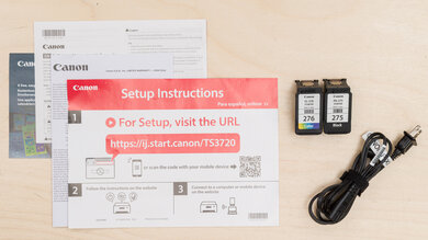 Canon PIXMA TS3720 In the Box Picture