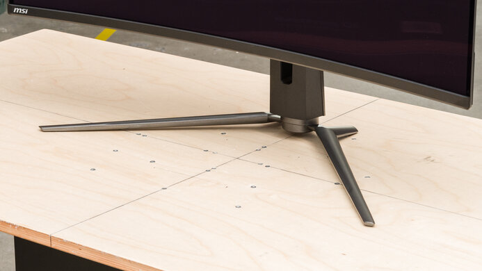 MSI MPG 341CQPX QD-OLED Stand Picture