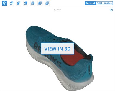 Brooks Hyperion Max 2 3D Model Full Shoe