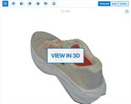 New Balance FuelCell SuperComp Trainer v3 3D Model Full Shoe