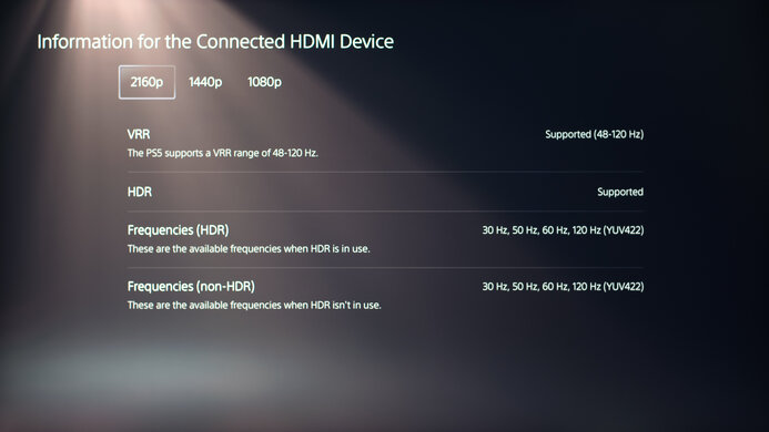 MSI MAG 274UPF PS5 Compatibility Photo