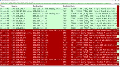 Surfshark VPN Wireshark Kill Switch Screenshot
