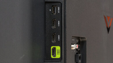 Vizio V Series 2022 Side Inputs Picture