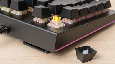 Razer BlackWidow V4 Build Quality Close Up