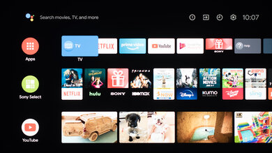 Sony X950H Smart TV Picture