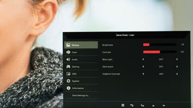 Acer Predator Z35P Bmiphz OSD picture