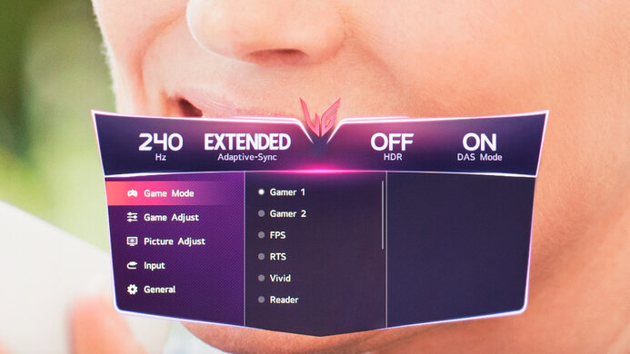 LG 49GR85DC-B OSD Picture