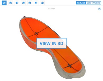 Nike Streakfly 2 3D Model Internal