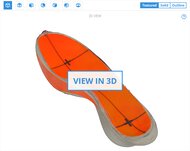 Nike Streakfly 2 3D Model Internal