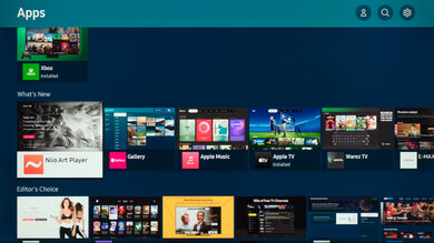 Samsung CU8000 Apps Picture