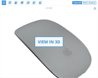 Apple Magic Mouse 2 3D Model