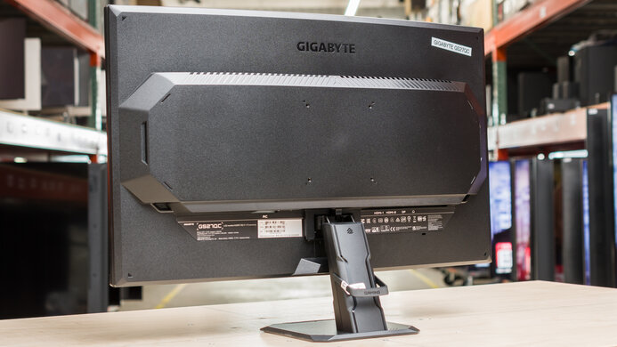 Gigabyte GS27QC Back Picture