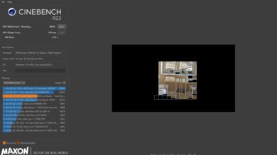ASUS ROG Zephyrus G14 (2024) Cinebench R23 Photo