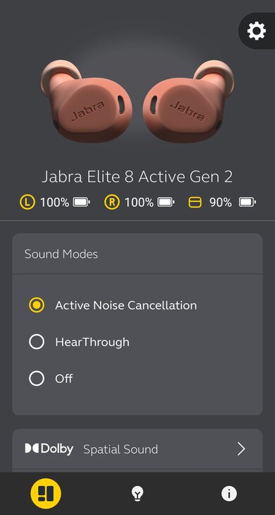 Jabra Elite 8 Active Gen 2 App Picture