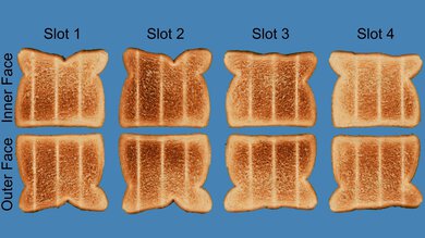 Wolf Gourmet Four Slice Toaster Toasting Evenness Photo