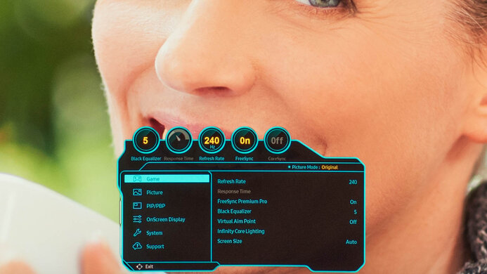 Samsung Odyssey Neo G9/G95NC S57CG95 OSD Picture
