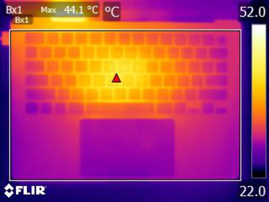 HP OmniBook Ultra Flip 14 (2024) Keyboard Temps Picture