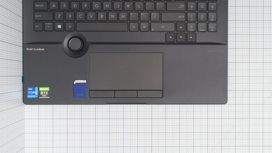 ASUS ProArt Studiobook Pro 16 OLED (2021) Touchpad Photo