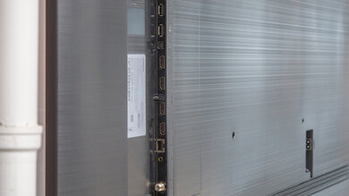 Samsung QN90B QLED Side Inputs Picture