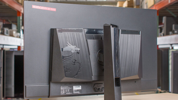 MSI MPG 322URX QD-OLED Build Quality Picture