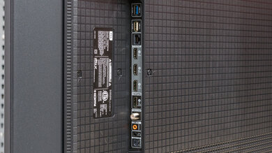 TCL QM7/QM751G QLED Side Inputs Picture