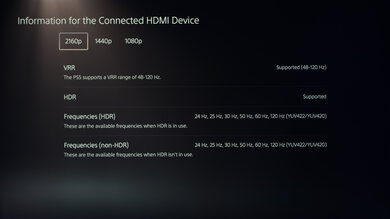 Samsung Q8F 2025 PS5 Screenshot
