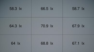 BenQ GV30 Brightness Measurement Picture