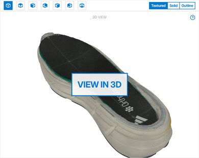 adidas Questar 4 3D Model Internal