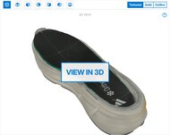 adidas Questar 4 3D Model Internal