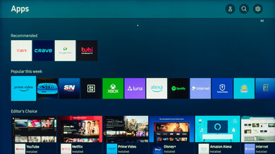 Samsung QN95C QLED Apps Picture