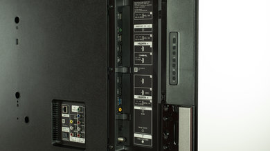 Sony X900C Side Inputs Picture