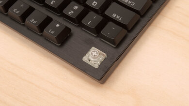 Corsair K60 RGB PRO Low Profile Build Quality Close Up