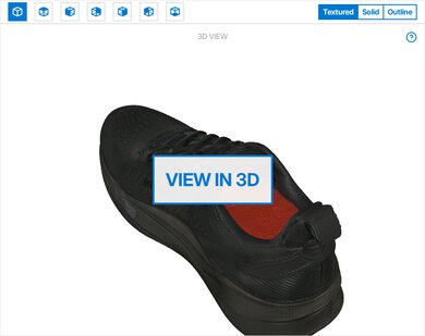 Brooks Ghost Max 4 3D Model Full Shoe