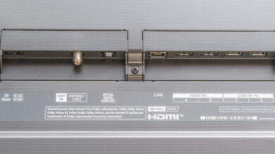 LG G4 OLED Rear Inputs Picture