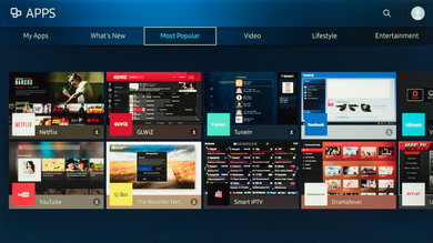 Samsung KS9000 Apps Picture