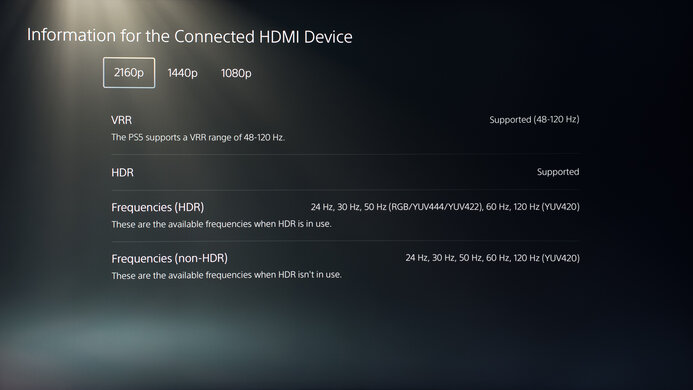 Gigabyte M32UC PS5 Compatibility Photo