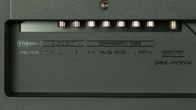 Sharp UB30U Rear Inputs Picture