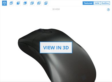 Microsoft Pro IntelliMouse 3D Model