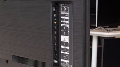Sony X950H Side Inputs Picture