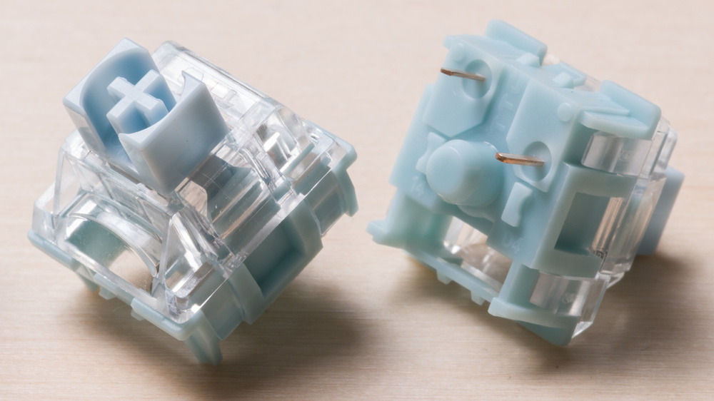 キーボード TTC Bluish White Silent Switch 200 pcs TTC Silent Bluish White/Bluish White Switches – mechkeysshop