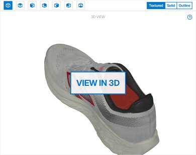 New Balance Fresh Foam X 880v14 3D Model Full Shoe