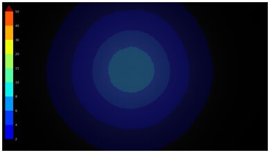 Hisense 98QD5QG Ring Picture Total Reflection