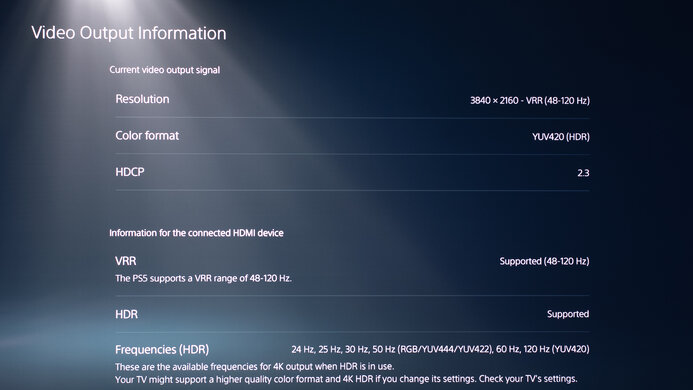 Corsair XENEON FLEX 45WQHD240 PS5 Compatibility Photo