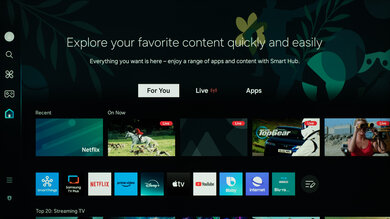 Samsung DU6900 Smart TV Picture