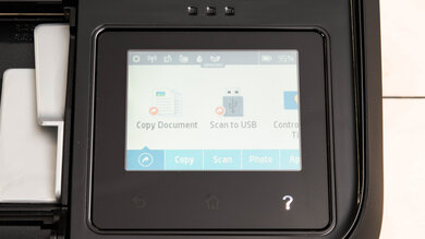 HP OfficeJet 250 Display Screen Picture