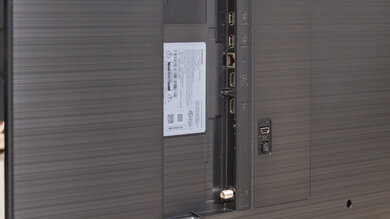 Samsung AU8000 Side Inputs Picture